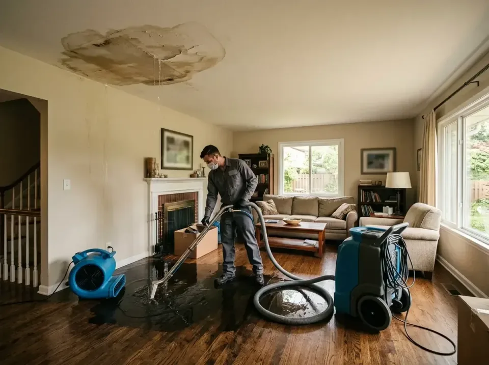 attic-pipe-burst-ceiling-drip-008 — frequently asked questions, Water Damage Restoration & Carpet Care in Clayton, NM